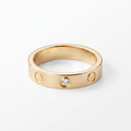 Small Love Wedding 1 Diamond Ring