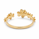 7 Frivole Flowers Open Bracelet