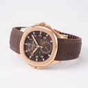 Aquanaut Brown Dial Travel Time Tropical Band Men's Watch | PP 40 5164R-001