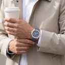 Aquanaut Travel Time Blue Gray Dial Men's Watch | PP 5164G-001
