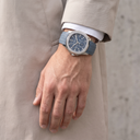 Aquanaut Travel Time Blue Gray Dial Men's Watch | PP 5164G-001