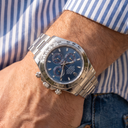 Cosmograph Daytona Blue Dial Oyster Men's Watch | RL 40 116509