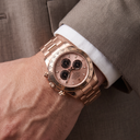 Cosmograph Daytona Everose Gold Sundust Dial Men's Watch | RL 40 116505