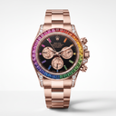 Cosmograph Daytona Rainbow Everose Ultimate Black Dial Men's Watch | RL 40 116595