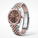 Datejust Everose Chocolate Dial Oystersteel Men's Watch | RL 41 126331-0002