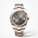 Datejust Fluted Bezel And Roman Dial Everose Gold Oyster Men's Watch | RL 41 126331 2022