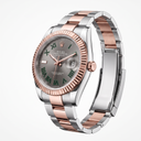 Datejust Fluted Bezel And Roman Dial Everose Gold Oyster Men's Watch | RL 41 126331 2022