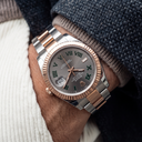 Datejust Fluted Bezel And Roman Dial Everose Gold Oyster Men's Watch | RL 41 126331 2022