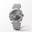 Datejust Stainless Steel Slate Dial Oyster Men's Watch | RL 41 126334