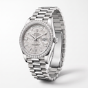 Day-Date White Gold Meteorite Diamond Dial Men's Watch | RL 40 228349RBR