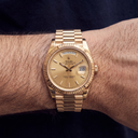 Day-Date With Champagne Colour Diamond Dial Men's Watch | RL 40 228238