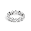 Diamond Floral Eternity Ring