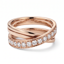 Etincelle Crossover Diamond Ring