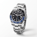 GMT-Master II Black Blue Batman Bezel Men's Watch | RL 40 116710