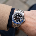 GMT-Master II Black Blue Batman Bezel Men's Watch | RL 40 116710