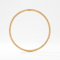 Gold Tone Clash De Stud Link Flexible Necklace