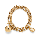 HardWear Ball and Lock Double Wrap Bracelet