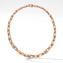 HardWear Graduated Link Gold Paved Diamond Necklace