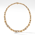 HardWear Graduated Link Gold Paved Diamond Necklace