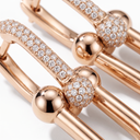 HardWear Half-Pavé Link Earrings