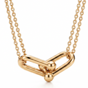 HardWear Link Pendant Double Chain Necklace