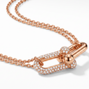 HardWear Paved Pendant Double Chain Necklace