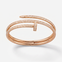 Juste Un Clou Double Wrap Paved Bracelet