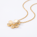 Large Frivole Flower Pendant Necklace