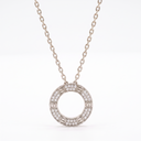 Love Diamond-Paved Pendant Necklace