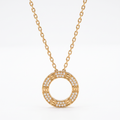 Love Diamond-Paved Pendant Necklace