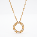 Love Diamond-Paved Pendant Necklace