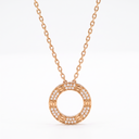 Love Diamond-Paved Pendant Necklace