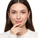 Love Double Pavé Hoop Earrings