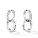 Love Double Pavé Hoop Earrings