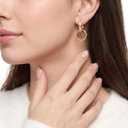 Love Double Pavé Hoop Earrings