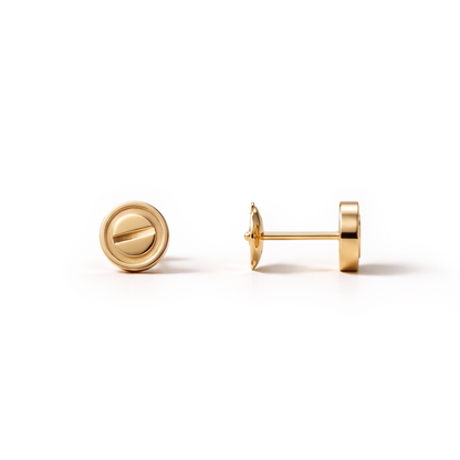 Love Screws Stud Earrings