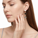 Magic Alhambra 3 Mother Of Pearl Motifs Drop Earrings