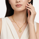Magic Alhambra Guilloché Clover 1 Motif Long Necklace