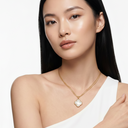 Magic Alhambra Pearl Clover 1 Motif Necklace