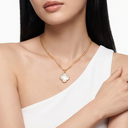 Magic Alhambra Pearl Clover 1 Motif Necklace