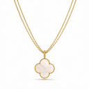 Magic Alhambra Pearl Clover 1 Motif Necklace