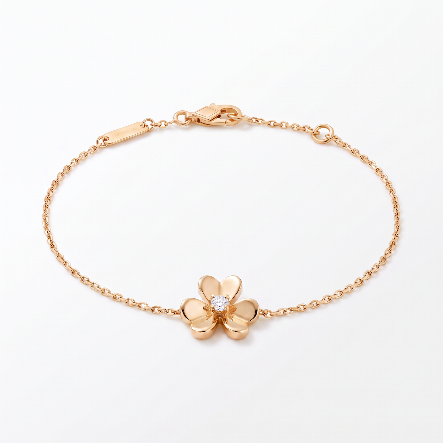 Mini Frivole Clover 1 Diamond Bracelet