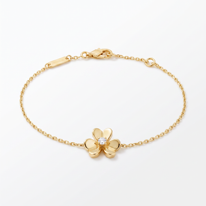 Mini Frivole Clover 1 Diamond Bracelet