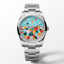 Oyster Perpetual Celebration Dial Steel Men's Watch | RL 41 124300