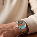 Oyster Perpetual Celebration Dial Steel Men's Watch | RL 41 124300