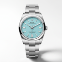 Oyster Perpetual Clean Mint Dial And Smooth Bezel Men’s Watch | RL 41 124300