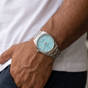 Oyster Perpetual Clean Mint Dial And Smooth Bezel Men’s Watch | RL 41 124300