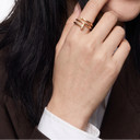 Pavé Juste Un Clou Style Double Wrap Ring