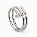 Pavé Juste Un Clou Style Double Wrap Ring