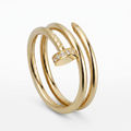 Pavé Juste Un Clou Style Double Wrap Ring